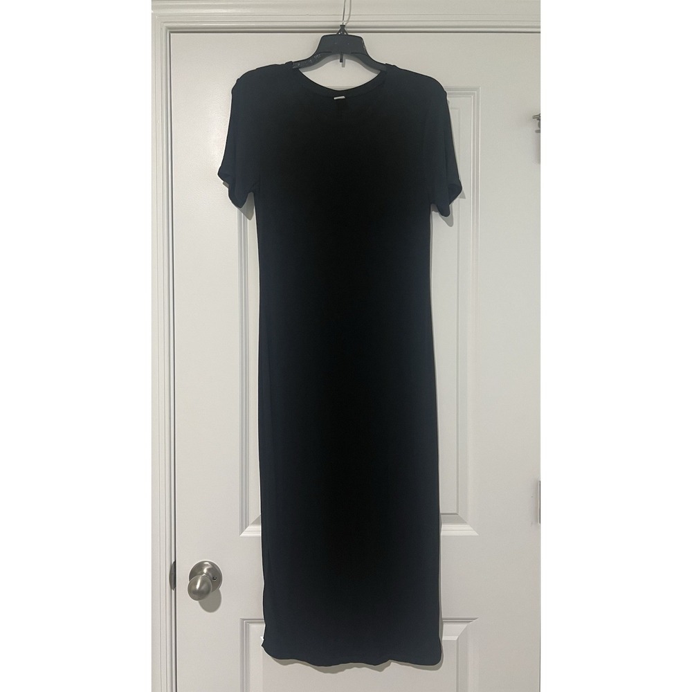 Old Navy Women's Black Short Sleeve Dress Medium